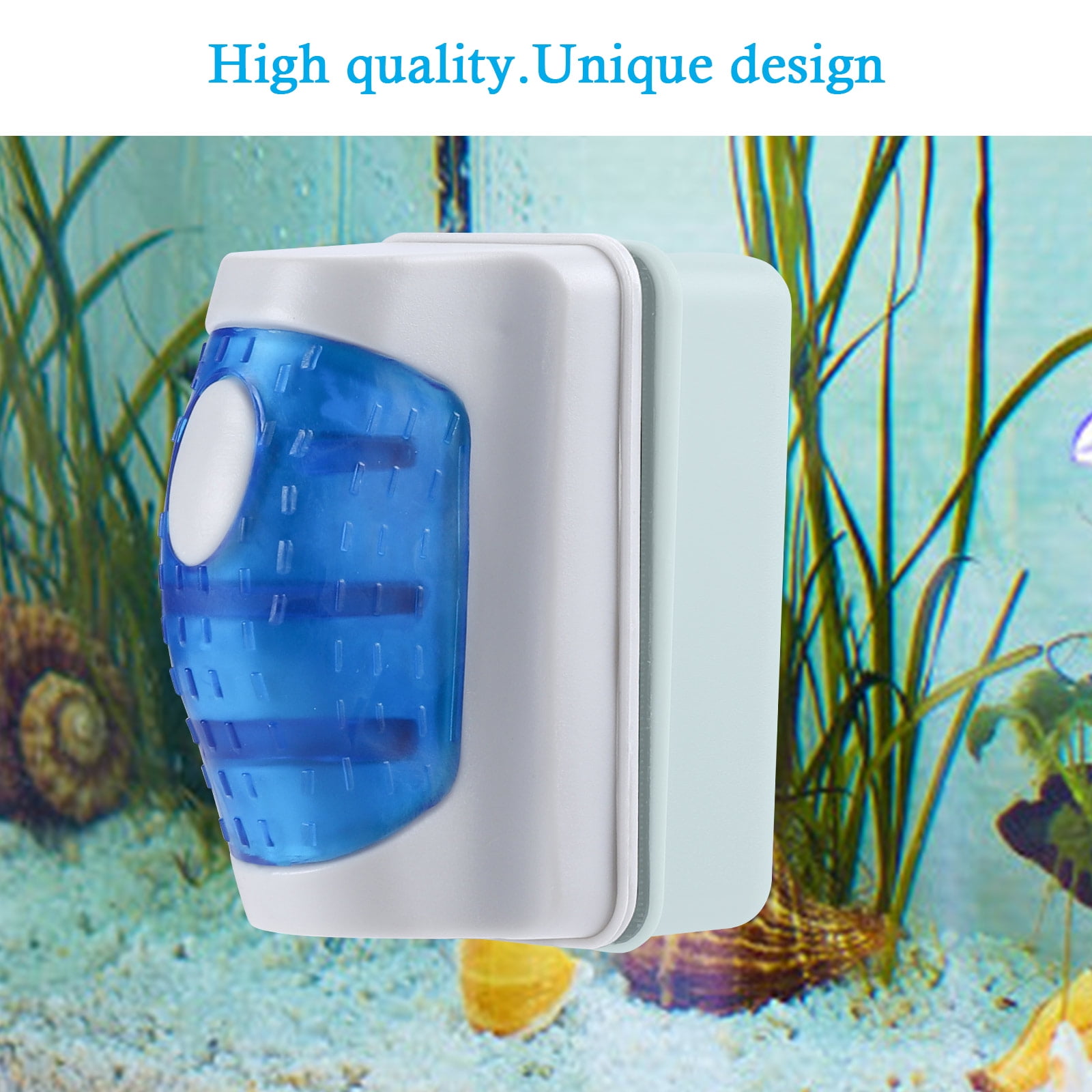 Magnetic Aquarium Algae Scraper and Glass Brush