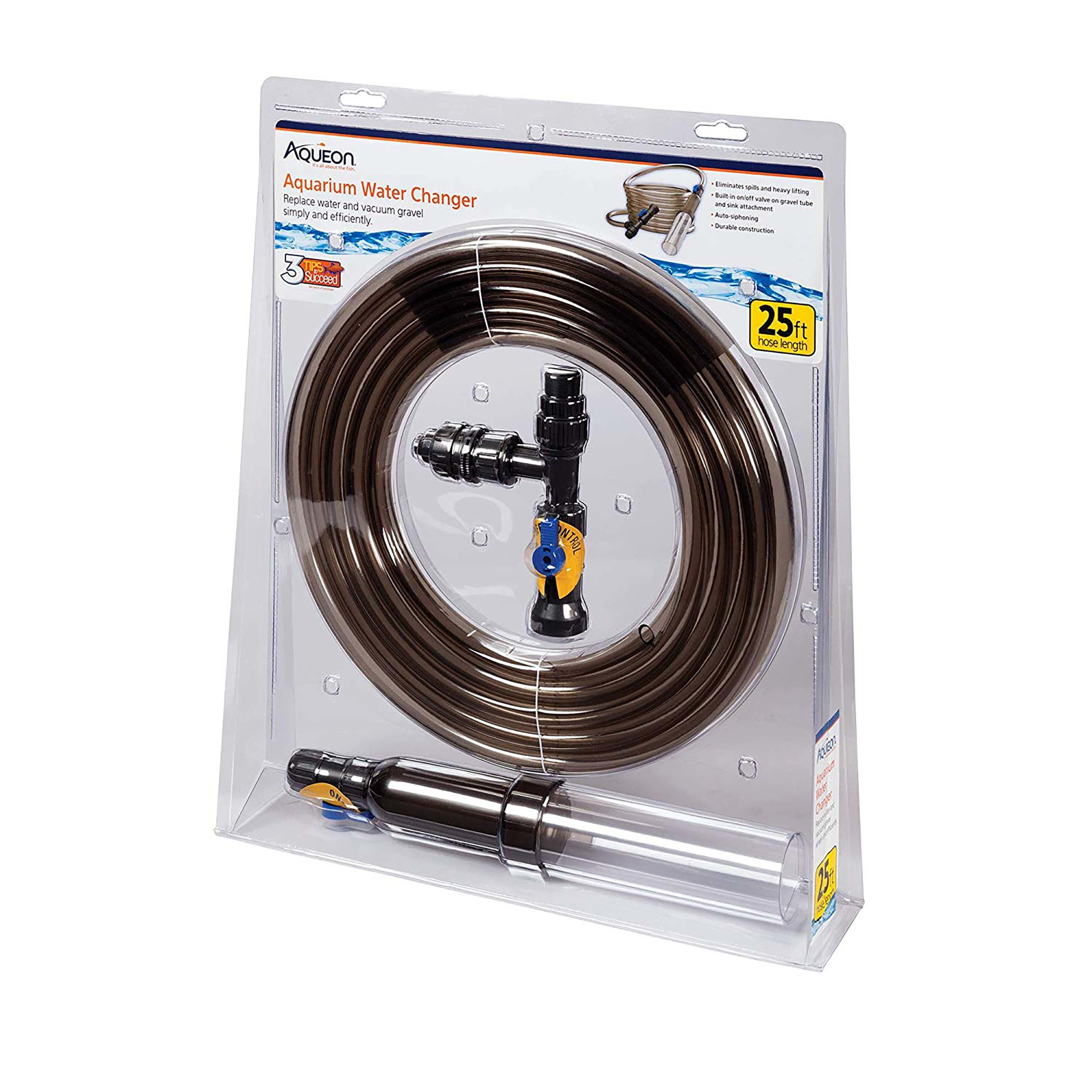 Aqueon Aquarium Water Changer with 21 ft Hose