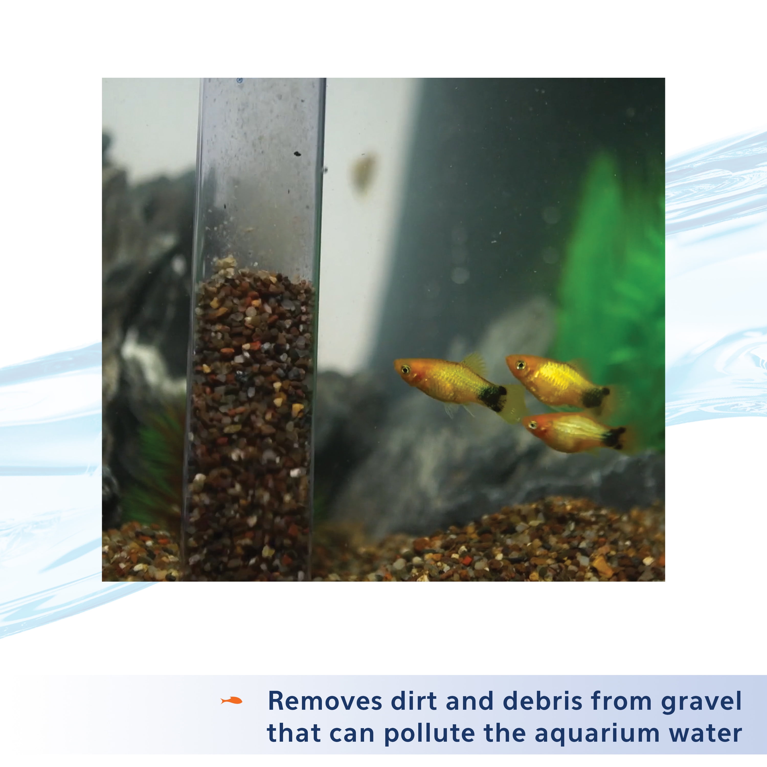 Aqueon Aquarium Gravel Cleaner - Versatile Sizes