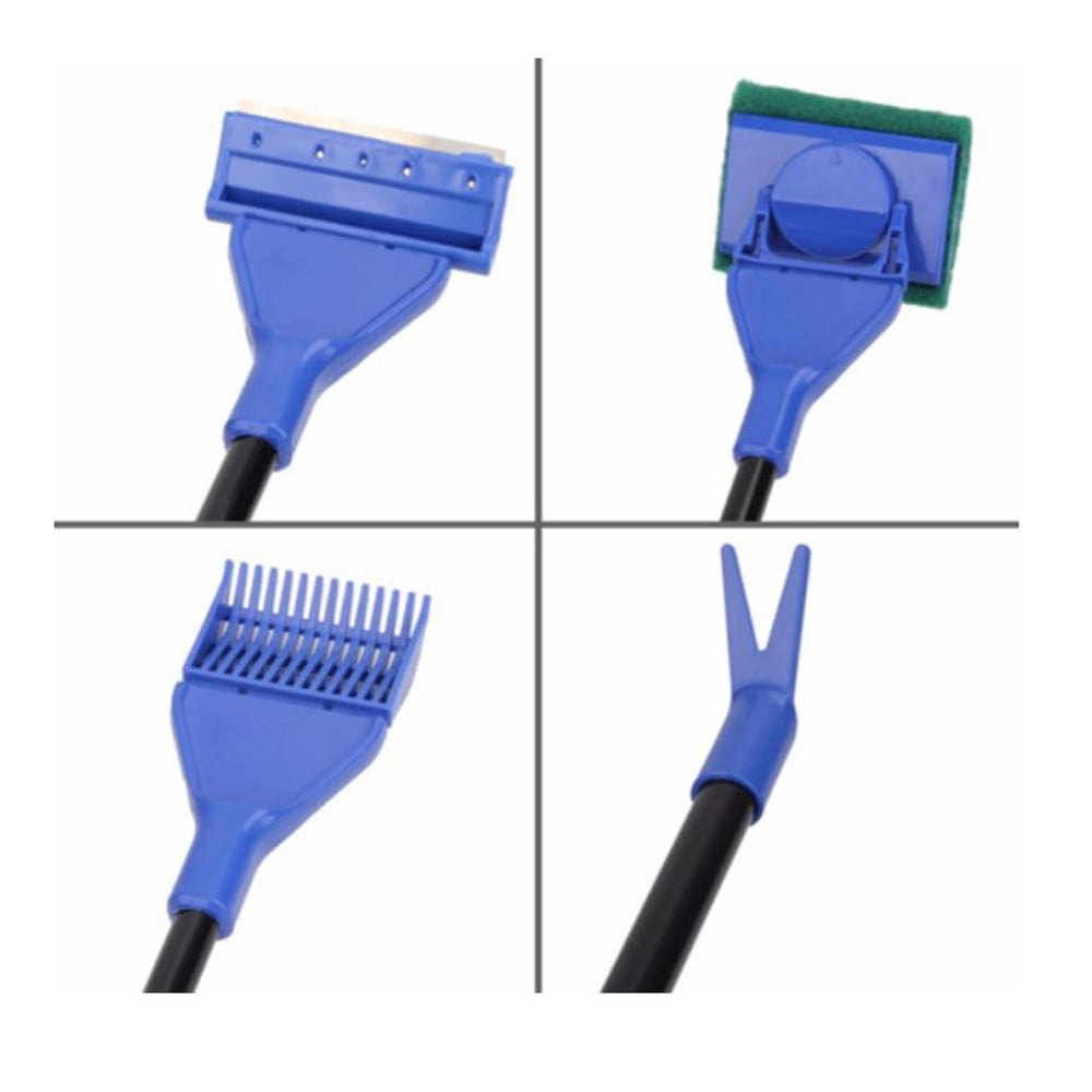 Aquarium Cleaning Tools Kit with Fish Net and Siphon