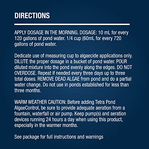 Tetra Pond AlgaeControl for Clear, Clean Water