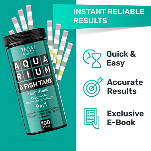 9-in-1 Aquarium Test Strips for Healthy Fish