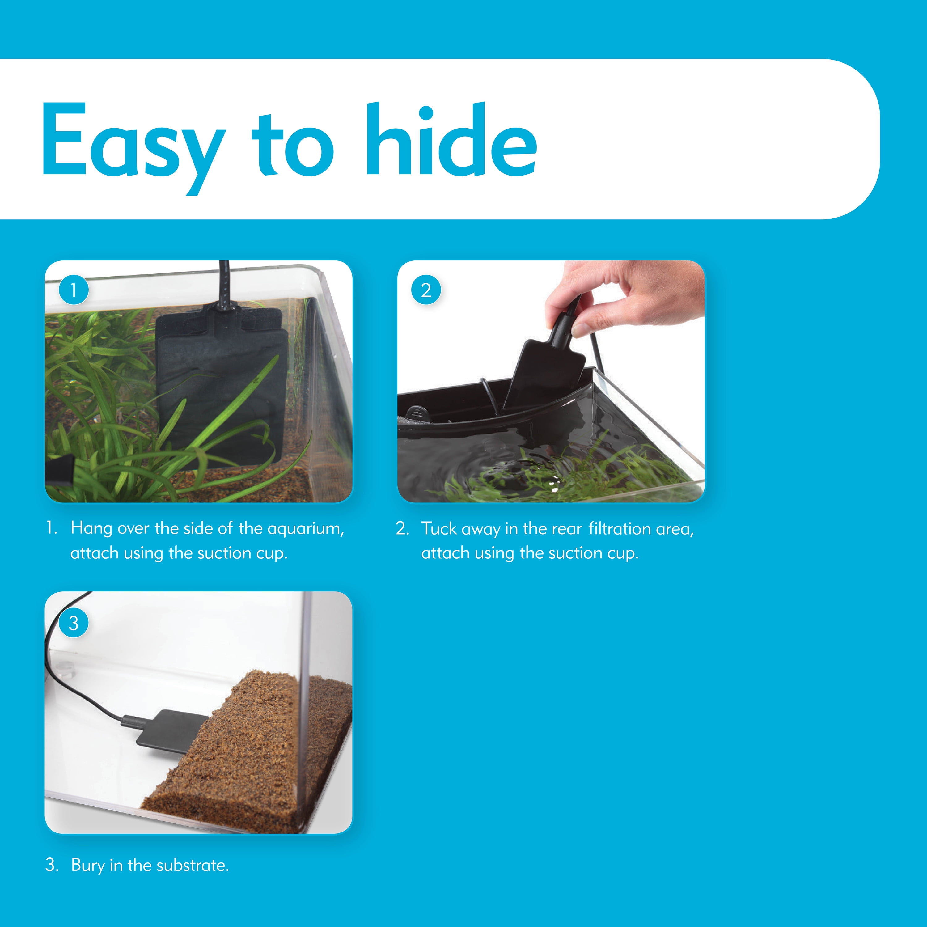 Interpet 15W Flat Life Heater for 4 Gallon Aquarium