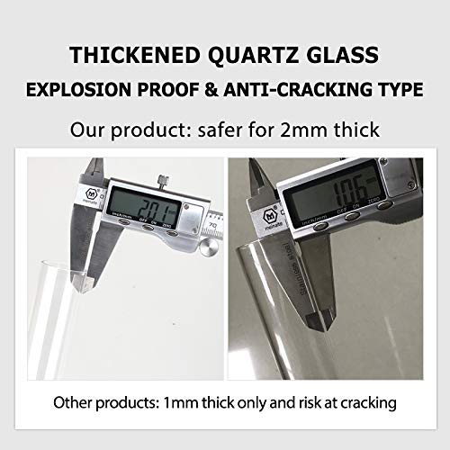 Orlushy 150W Submersible Aquarium Heater for Reef Tanks