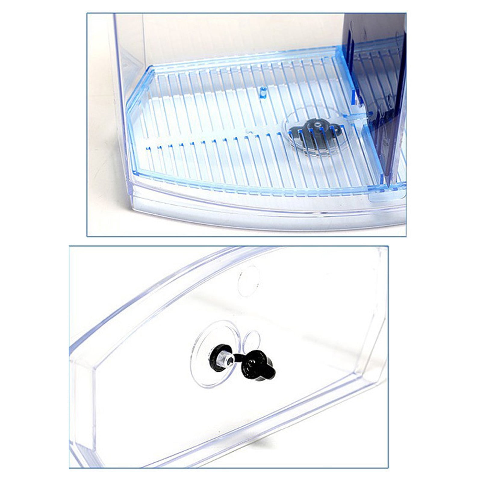 Meidiya Betta Acrylic Fish Tank with LED Light