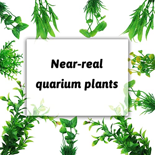 PietyPet Aquarium Fake Plants for Fish Tanks