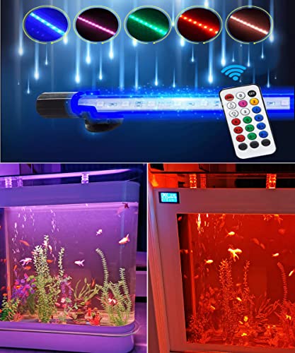 124-Gallon Black LED Aquarium Kit for Any Space