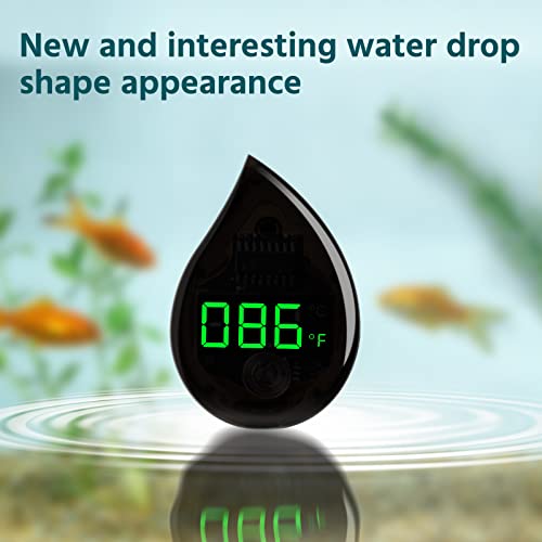 Digital Aquarium Thermometer with LED Display