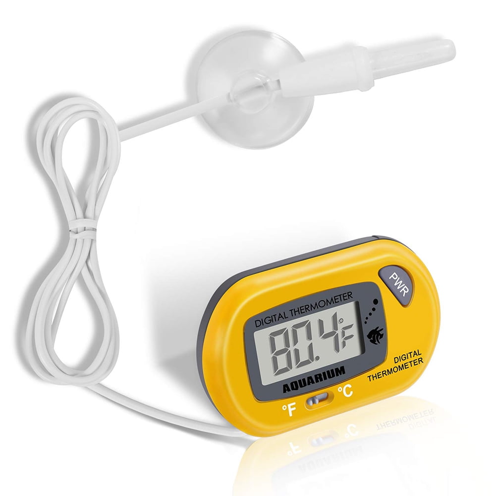 HEVIRGO Waterproof Digital Aquarium Thermometer with Probe