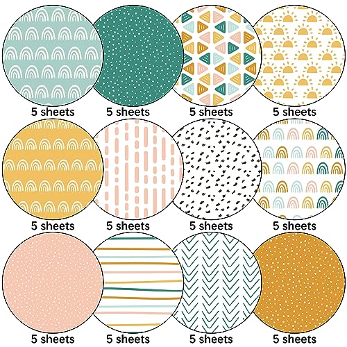 Whaline Boho Pattern A5 Decorative Paper Set