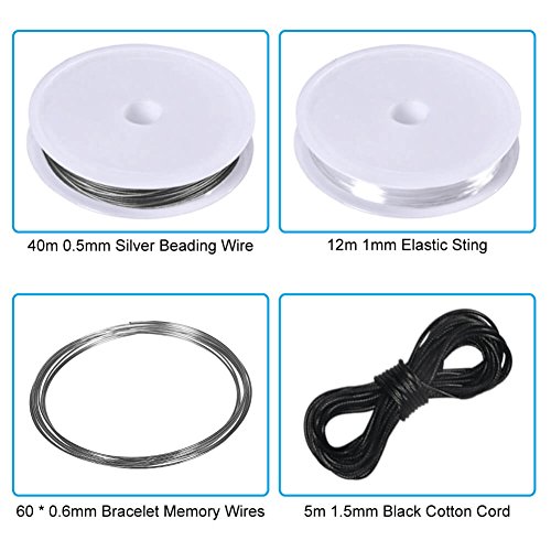 Paxcoo Jewelry Making Kit with Tools and Supplies