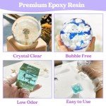 Epoxy Resin Kit with Molds and Pigments