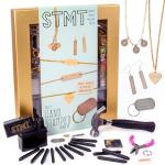 Personalized DIY Jewelry Kit with Metal Letter Stamps