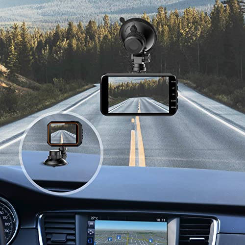 Dash Cam Suction Cup Mount for Windshield or Dashboard