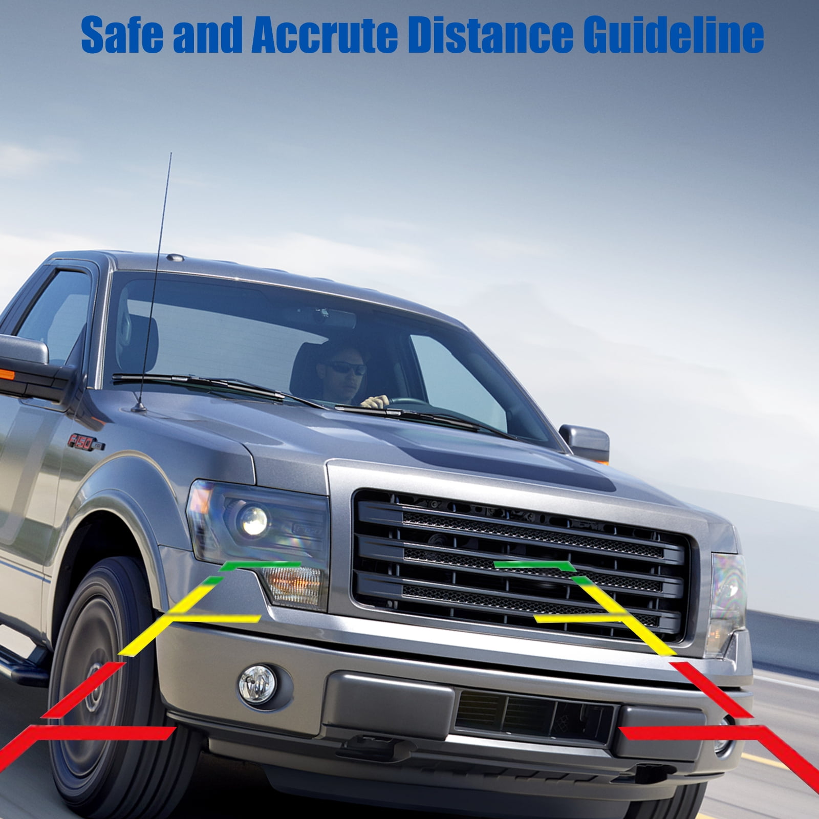 HD Car Backup Camera with Night Vision and 170° Angle