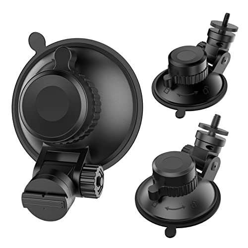 Dash Cam Suction Cup Mount for Windshield or Dashboard