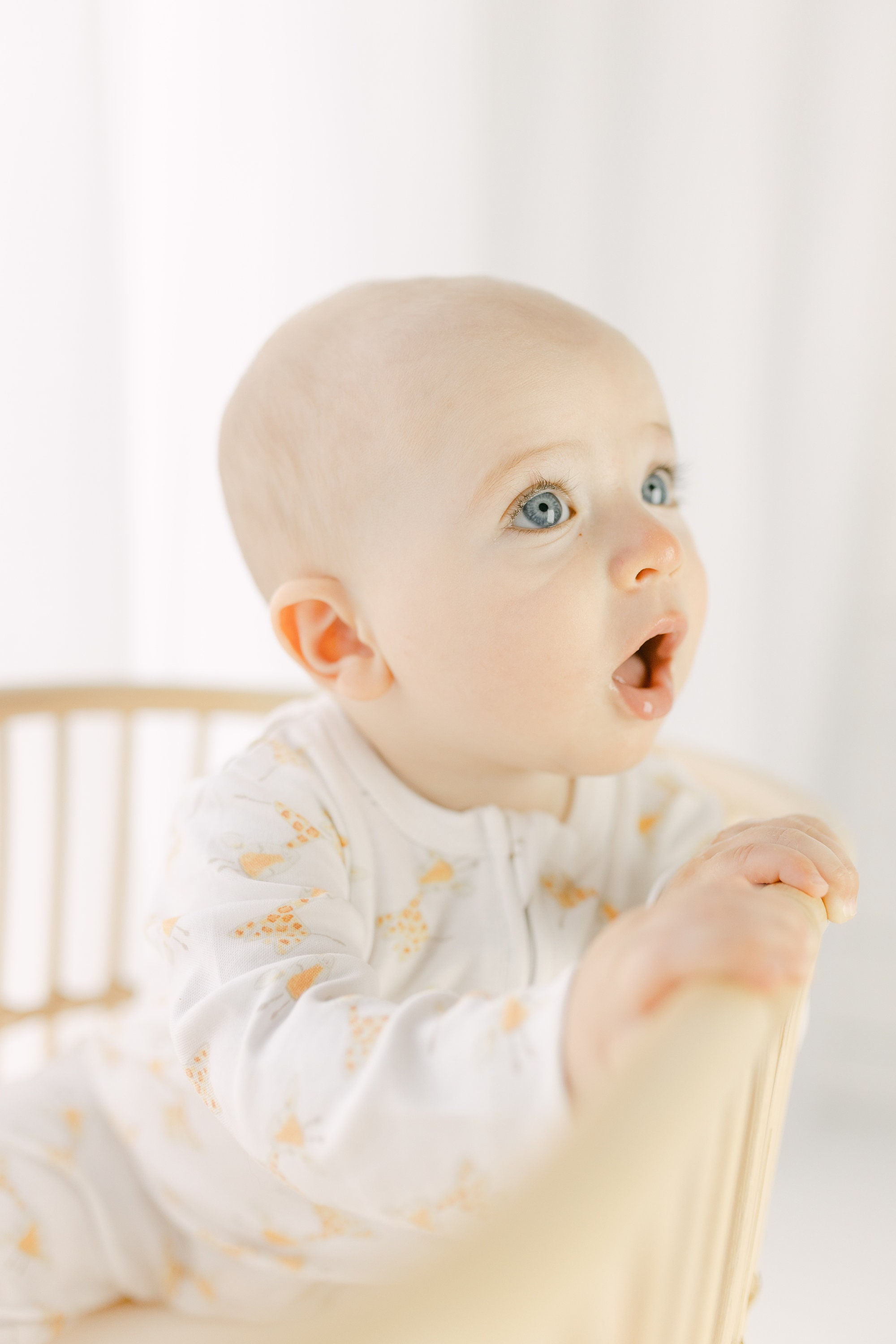 Organic Giraffe Baby Pajama Set