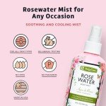 De La Cruz Rose Water Spray - 8oz