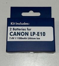 BM Premium 1100mAh Batteries Bundle for Canon