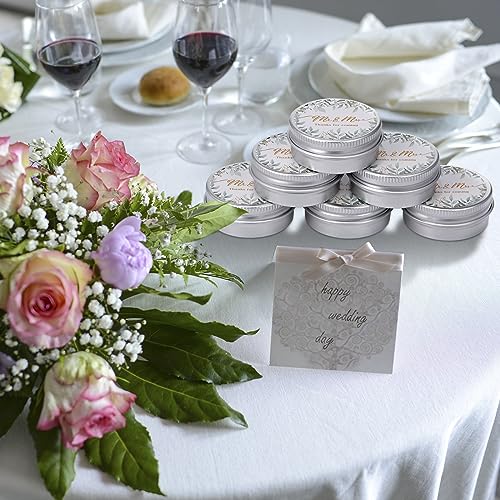 Lavender Scented Soy Wax Wedding Candles - 50 Pack