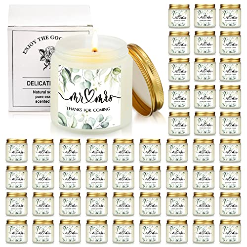 50 Pcs Sea Salt Sage Scented Candle Set