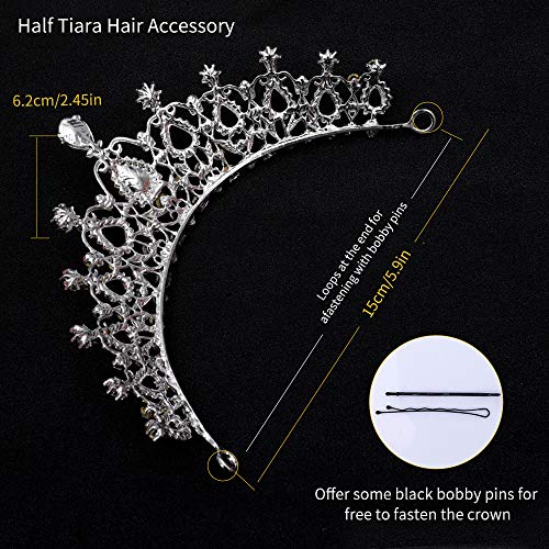 Luxury Crystal Rhinestone Bridal Hair Accessories Set