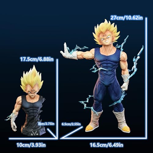 Majin Vegeta DBZ Figure Anime Super Saiyan Statue