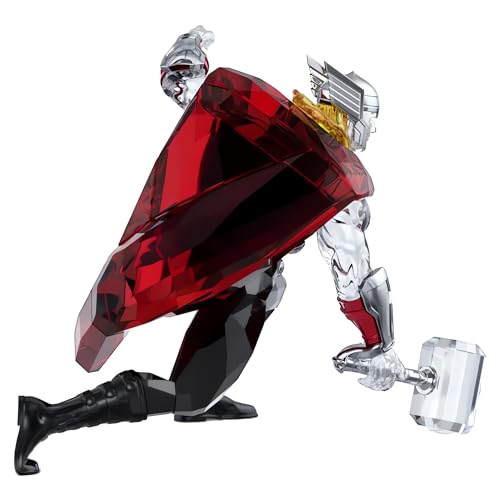 Marvel Thor Figurine with Multicolored Crystals and Metal Accents