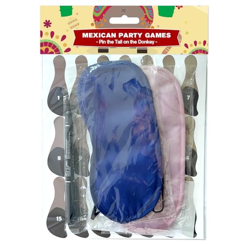 Mexican Fiesta Pin the Tail Game for Parties