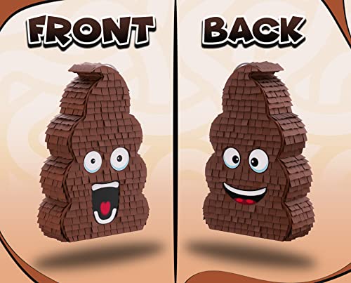 Funny Poop Pinata 4-Piece Party Set