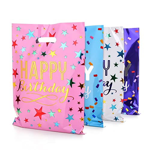 40 Pack Happy Birthday Loot Bags for Kids - B Style