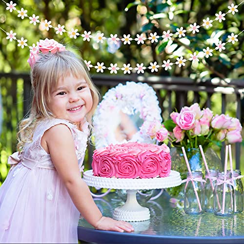 Summer Daisy Garland Flower Vine Banner - Party Supplies