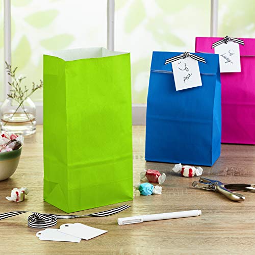 Hallmark Party Favor Solid Color Treat Bags (30 Ct.)