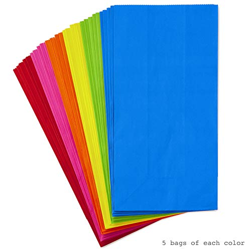 Hallmark Party Favor Solid Color Treat Bags (30 Ct.)