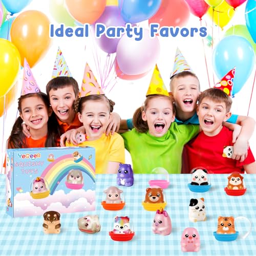 20 Pack Kawaii Squishy Toys for Party Favors
