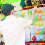 LovesTown Carnival Game Darts and Balloon Set