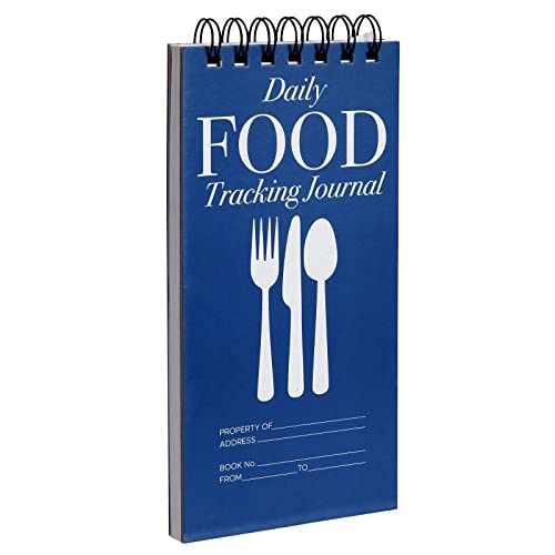 Daily Food Intake Journal Notebook - Set of 12