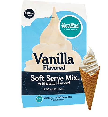 Vanilla Soft Serve Ice Cream Mix, 6 Pounds