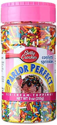 Betty Crocker Parlor Perfect Confetti Topping 9.3oz