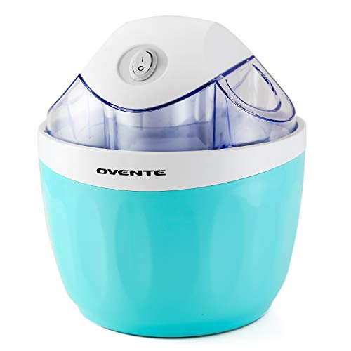 Ovente 1 Quart Electric Ice Cream Maker, Blue