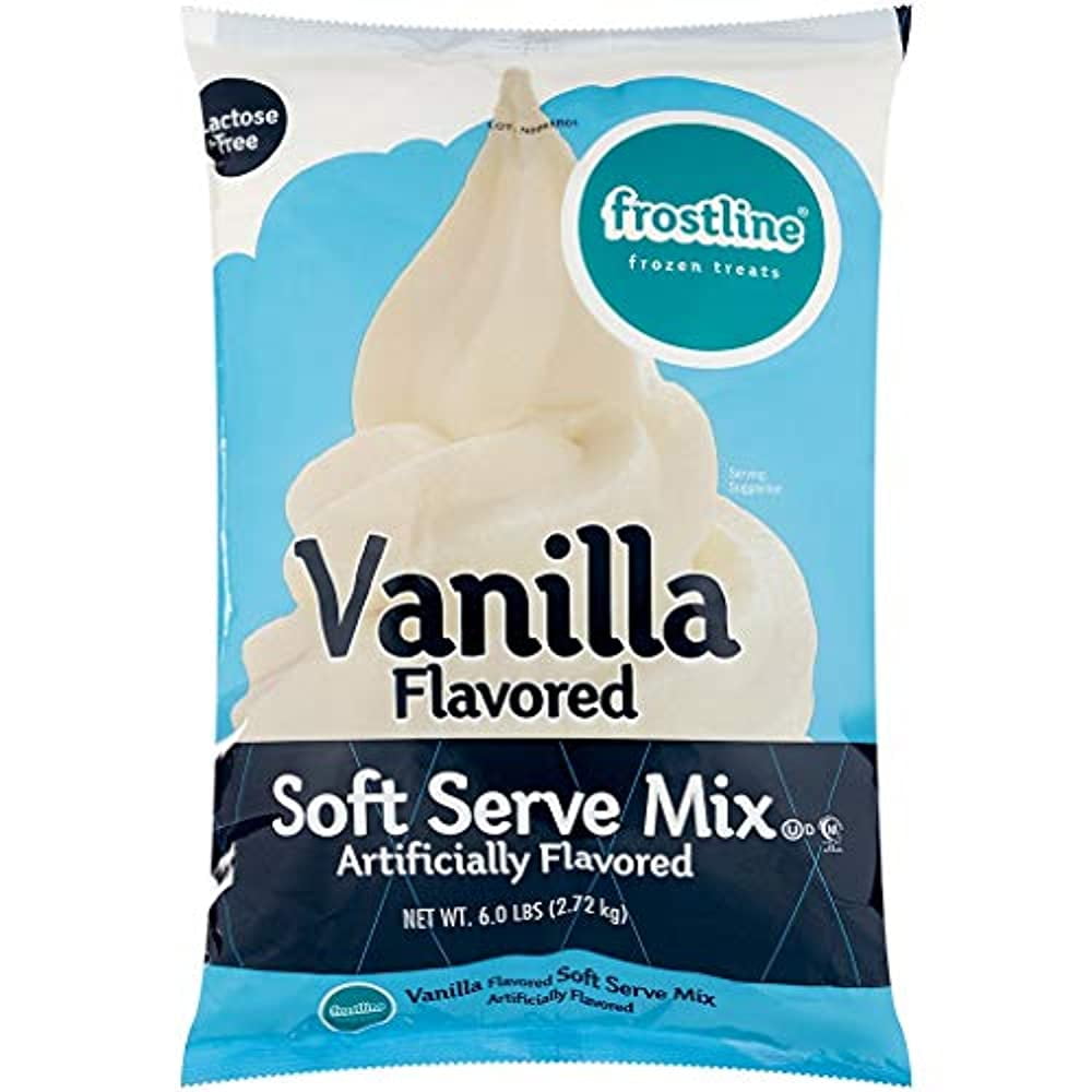 Vanilla Soft Serve Ice Cream Mix, 6 Pounds