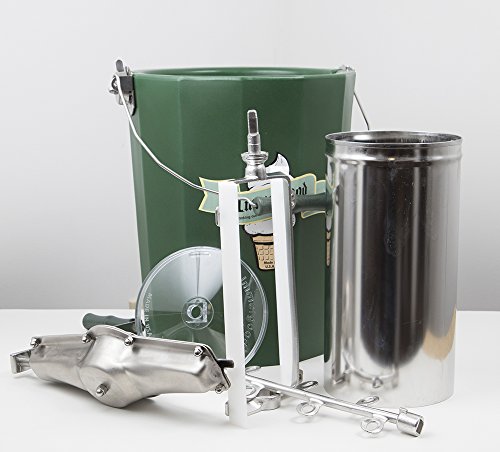 6 qt. Immergood Stainless Steel Ice Cream Maker