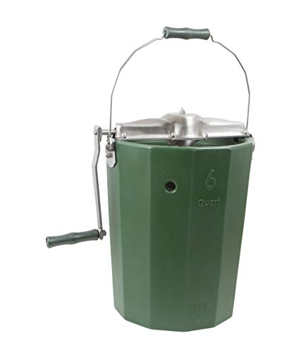 6 qt. Immergood Stainless Steel Ice Cream Maker