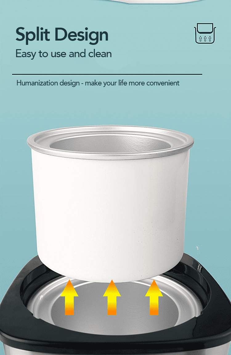 Dostyle Electric Ice Cream Maker for Homemade Treats