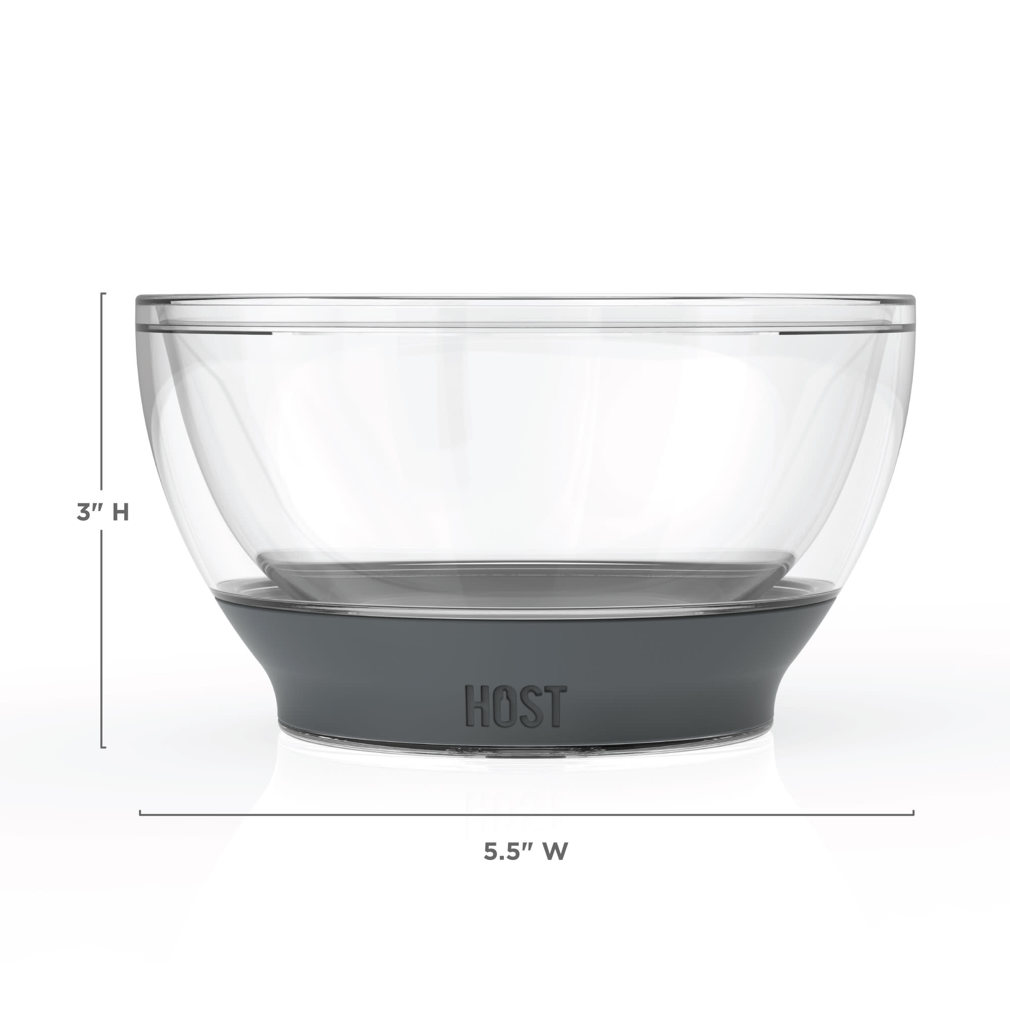 Insulated Ice Cream Bowl with Silicone Grip