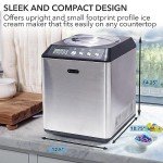 Whynter 2.1L Automatic Ice Cream Maker, Black