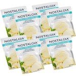 Nostalgia Vanilla Creme Ice Cream Mix - 8 Packs