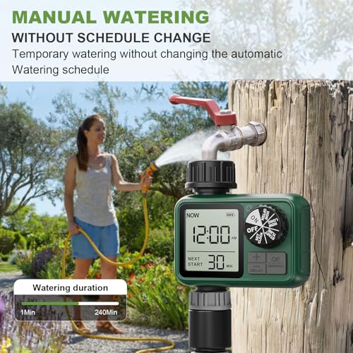 XinFuture Programmable Sprinkler Timer for Efficient Watering