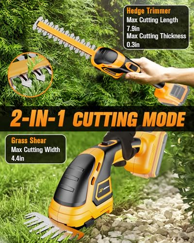 HEINPRO Cordless Hedge Trimmer for DEWALT 20V MAX