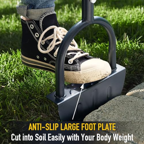 Colwelt Half Moon Lawn Edger with T-Grip